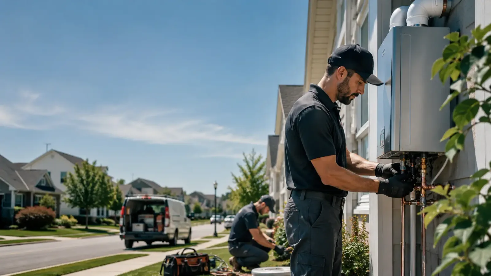 Tankless Water Heater Installation in Rock, KS